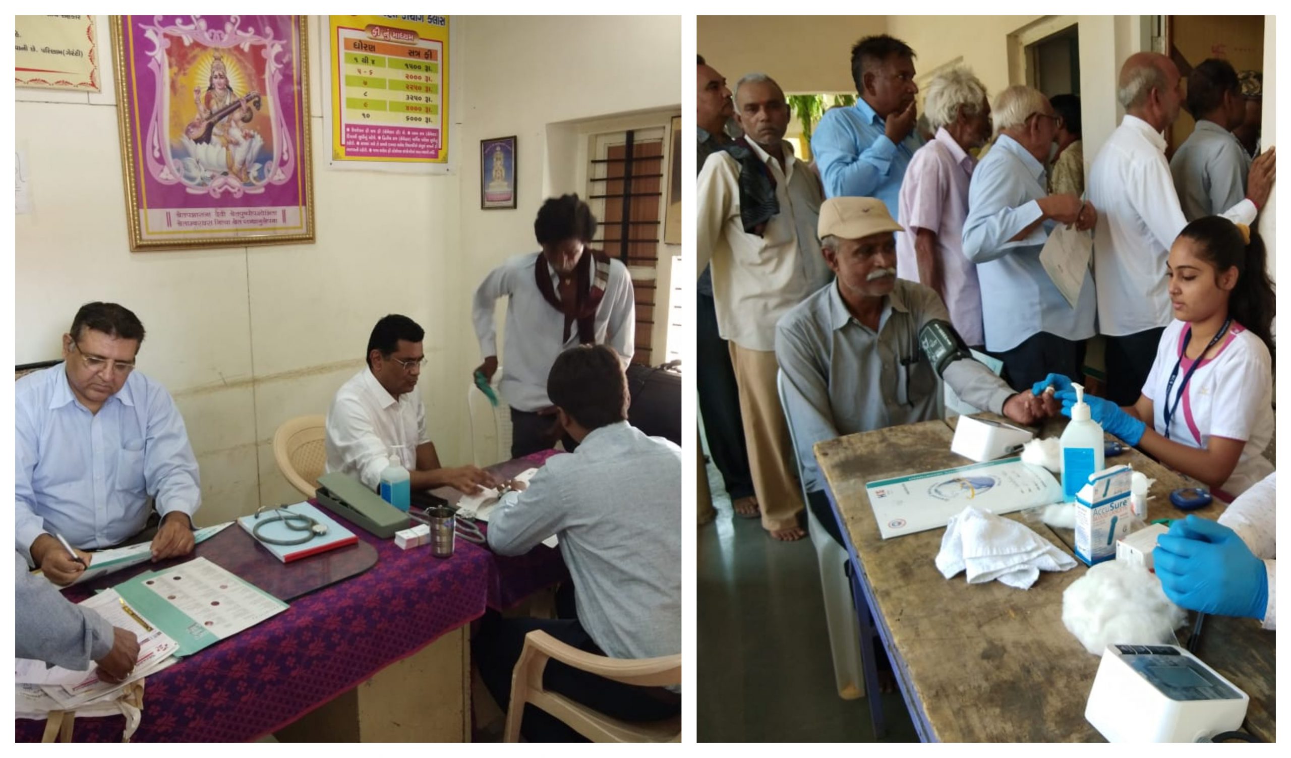 Cardiac Screening Camp at Bavla